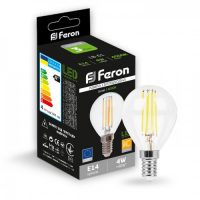 Світлодіодна лампа Feron Filament LB-61 4Вт E14 4000K