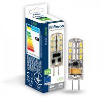 Світлодіодна лампа Feron LB-420 2Вт 12V G4 4000K