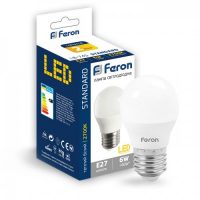 Світлодіодна лампа Feron LB-745 6Вт E27 2700K