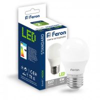 Світлодіодна лампа Feron LB-745 6Вт E27 4000K