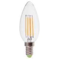 Лампа LED-нитка C37 4W 400Lm E14 230V 2700K LB-58 ТМ Ферон