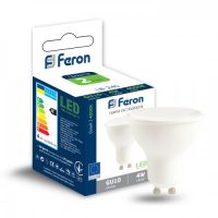 Світлодіодна лампа Feron LB-716 6Вт GU10 4000K