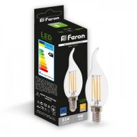 Світлодіодна лампа Feron LB-69 4Вт E14 4000K