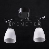 Люстра P3-01615/2C BK+CR+WT