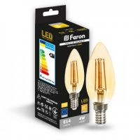 Світлодіодна лампа Feron Filament LB-58 4Вт E14 2200K