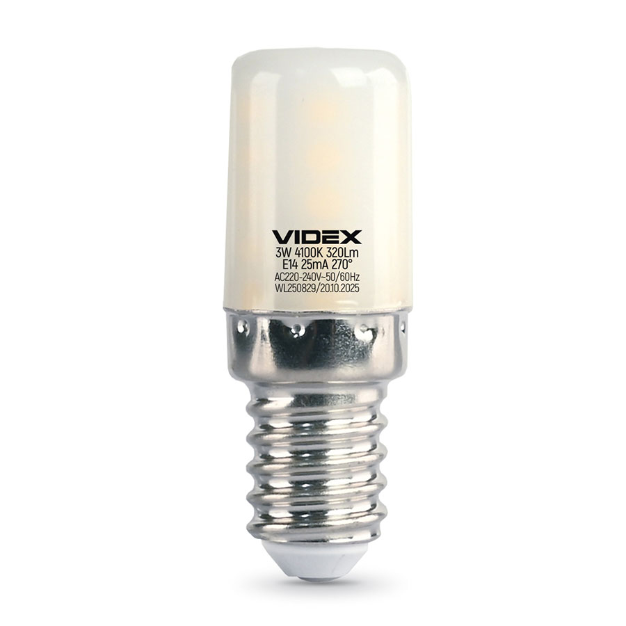 Лампа LED ST25e 3W E14 4100K 220 V (холодильник) VL-ST25e-03144