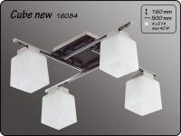 Люстра 16084А CUBE*4