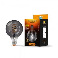 LED лампа Filament G95FGD 4W E27 2100K 220V VL-G95FGD-04272