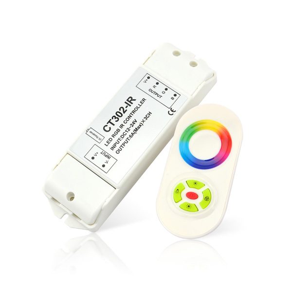 Радіо-контролер RGB з “Touch”-пультом CT302