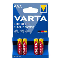 Батарейка AAA Long Life MAX Power Bli4 Alcaline VARTA