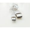 Кабель USB-MicroUSB TypeC чорн/біл. 17821