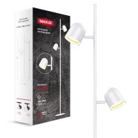 Торшер MSL-01F MAXUS 8W 4100K білий