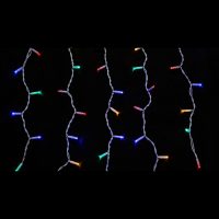 Гірл.зовн.ICICLE 108LED 2x1m 27flash мульт/біл IP44 Delux NEW