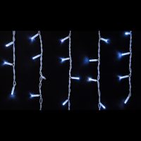 Гірл.зовн.ICICLE 75LED 2×0,7m 18flash біл/біл IP44 Delux NEW