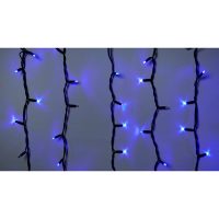 Гірл.зовн.ICICLE 108LED 2x1m 27flash син/чорн IP44 Delux NEW