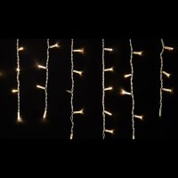 Гірл.зовн.ICICLE 75LED 2×0,7m 18flash тепл.біл/біл IP44 Delux NEW