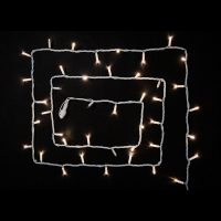 Гірл.зовн.STRING 100LED 10м (80Led+20Led flash)тепл.біл flash тепл.біл/біл IP44 Delux NEW
