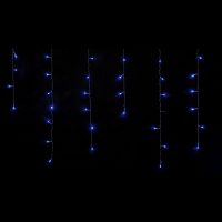 Гірл.внутр. DELUX_ICICLE 100LED 3,2×0.7m син/проз IP20 NEW