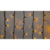 Гірл.зовн.ICICLE 108LED 2x1m 27flash жовт/чорн IP44 Delux NEW