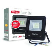 Прожектор LED 30W, 5000K FLOOD LIGHT MAXUS