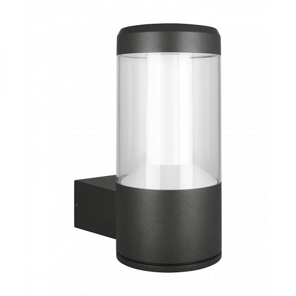 Св-к сад.-парк. Outdoor Facade Lantern 12W 3000K IP54 Dark Grey