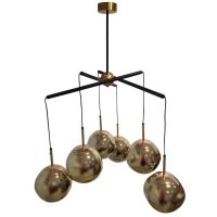 Люстра A1685/B/3/F3 gold