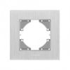 Рамка срібний алюміній 1-а горизонтальна (VF-BNFRA1H-SL) (13/156)