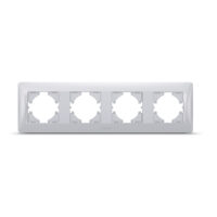 Розетка Unica New USB подвійна А+С біла