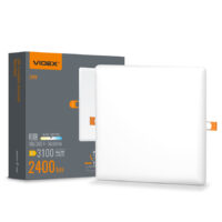 Св-к LED внут.безрам.квадр. 24W 4100K 220V VL-DLFS-244 Світ. стельовий BRILUM 702S 70W (Rx7s) білий Розпродаж!!!