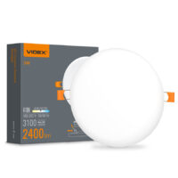 Св-к LED внут.безрам.круг. 24W 4100K 220V VL-DLFR-244 Люстра P5-N6999/6/BK+WOOD