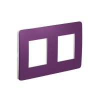 Рамка Unica Studio Color 2-на лілова/біла