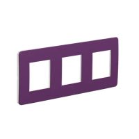 Рамка Unica Studio Color 3-на лілова/біла