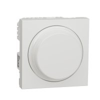 Wiser універсальний поворотно-натискний димер для LED ламп, Unica New білий