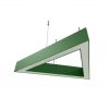 Св-к LED-трикутник LINEA Triangle-800 4200К ІР20 зелений НС-000-81-02-УХЛ