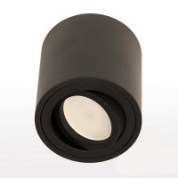 Св-к точк.накл.круг MR16 GU5.3  QXL106B-4- R BK