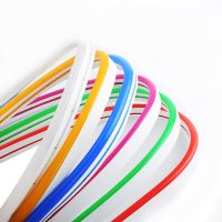 Led NEON білий 6400К 120B2835-12V-8Wm 8*16mm IP65(неолед)