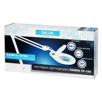 св.настол(лампа-лупа) DELUX TF-150 3D 9W 6500К LED Білий