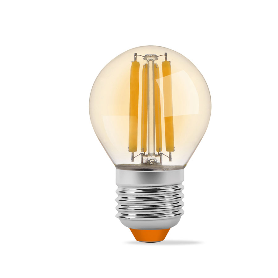 Лампа LED-нитка G45FA 6W 750Lm E27 2200K 220V VL-G45FA-06272
