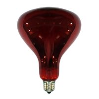 Лампа інфрачервона 250Вт Е27 230V (повністю червона) LM3012 (LM225)