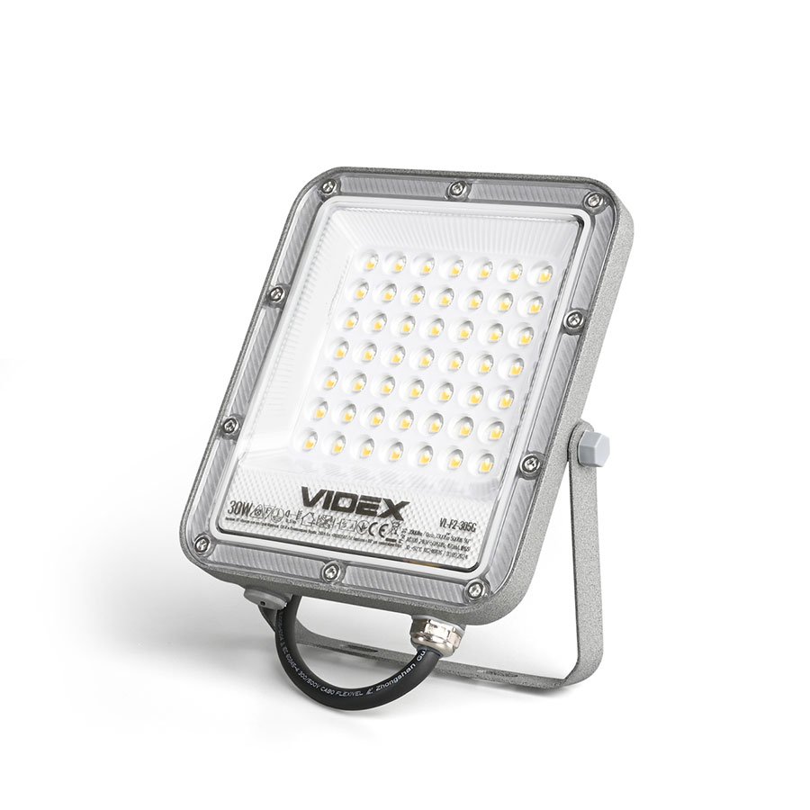 Прожектор LED 30W 3900 Lm 5000K 220V IP65 VL-F2-305G PREMIUM