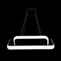Люстра 8102-700*400+600*250BK dimmer