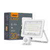 Прожектор LED 30W 3000 Lm 5000K 220V IP65 білий з датч.руху та освітл. VL-F2e305W-S VIDEX