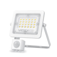 Прожектор LED 10W 1000 Lm 5000K 220V IP65 білий з датч.руху та освітл. VL-F2E-105W-S