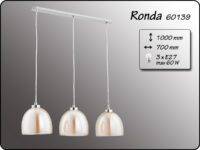 Люстра 60139А RONDA*3, беж