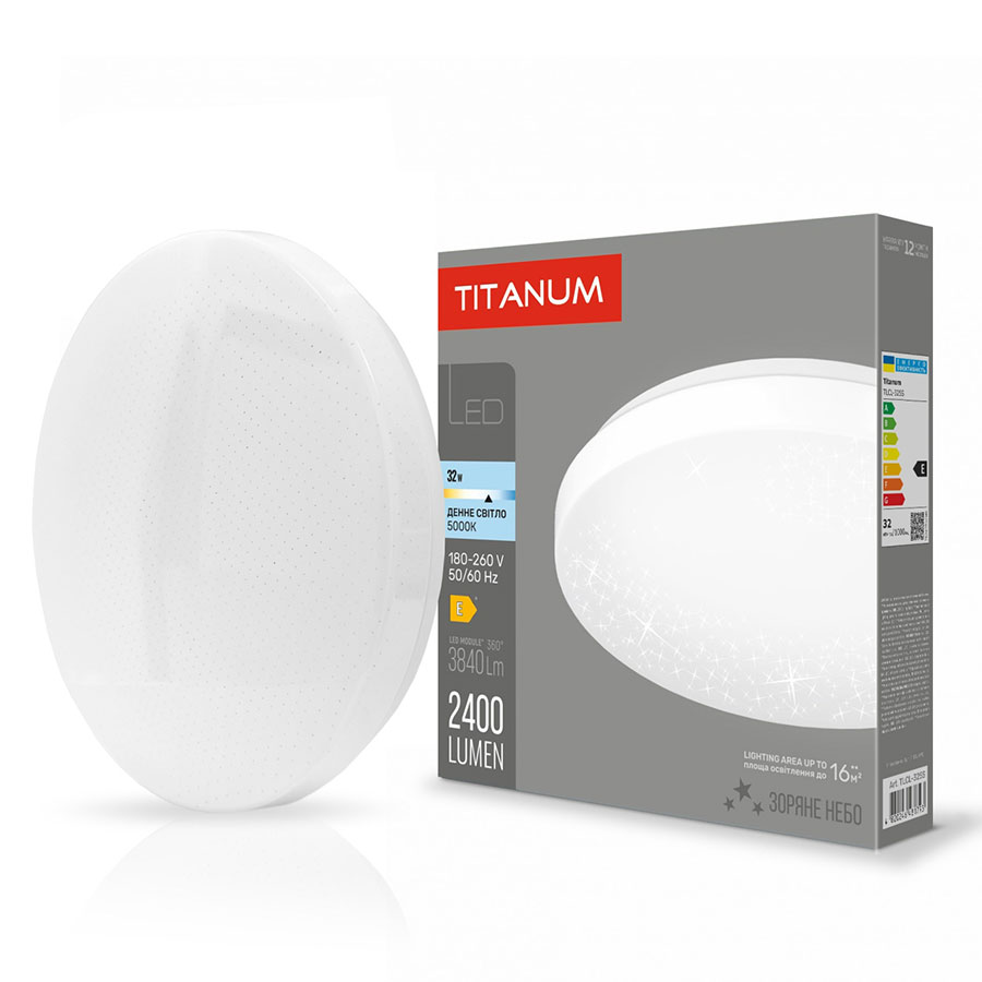 Світ-к LED 32W 2400Lm 5000K 220V Зоряне небо TLCL-325S