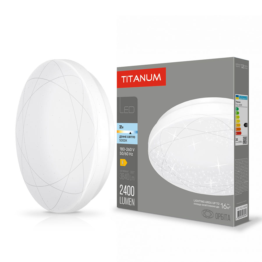 Світ-к LED 32W 2400Lm 5000K 220V Орбіта TLCL-325OR