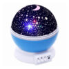 Міні-проектор “Зоряне небо”, місяць та зорі, ротаційний, USB/4хААА (BPNY)