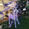 Фігура 3D Олень новорічний 90см зовнішня гірлянда (мультиколір)