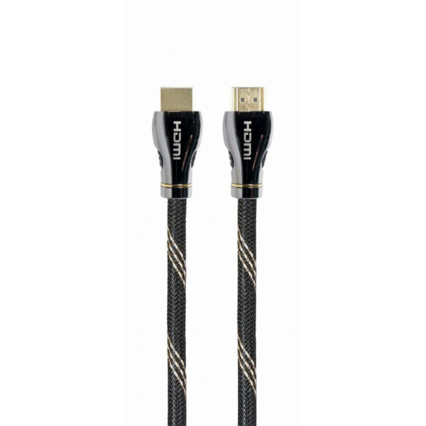 Кабель HDMI V.2.1, вилка/вилка, з позол. контак., 1 м CCBP-HDMI8K-1M