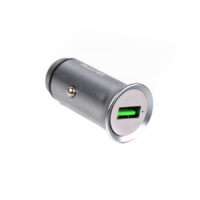 USB-зарядка 12/24V-1гніздо 3,6А,сірий UCQC-21A